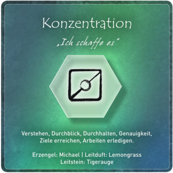 "Konzentration" Edelsteinessenz